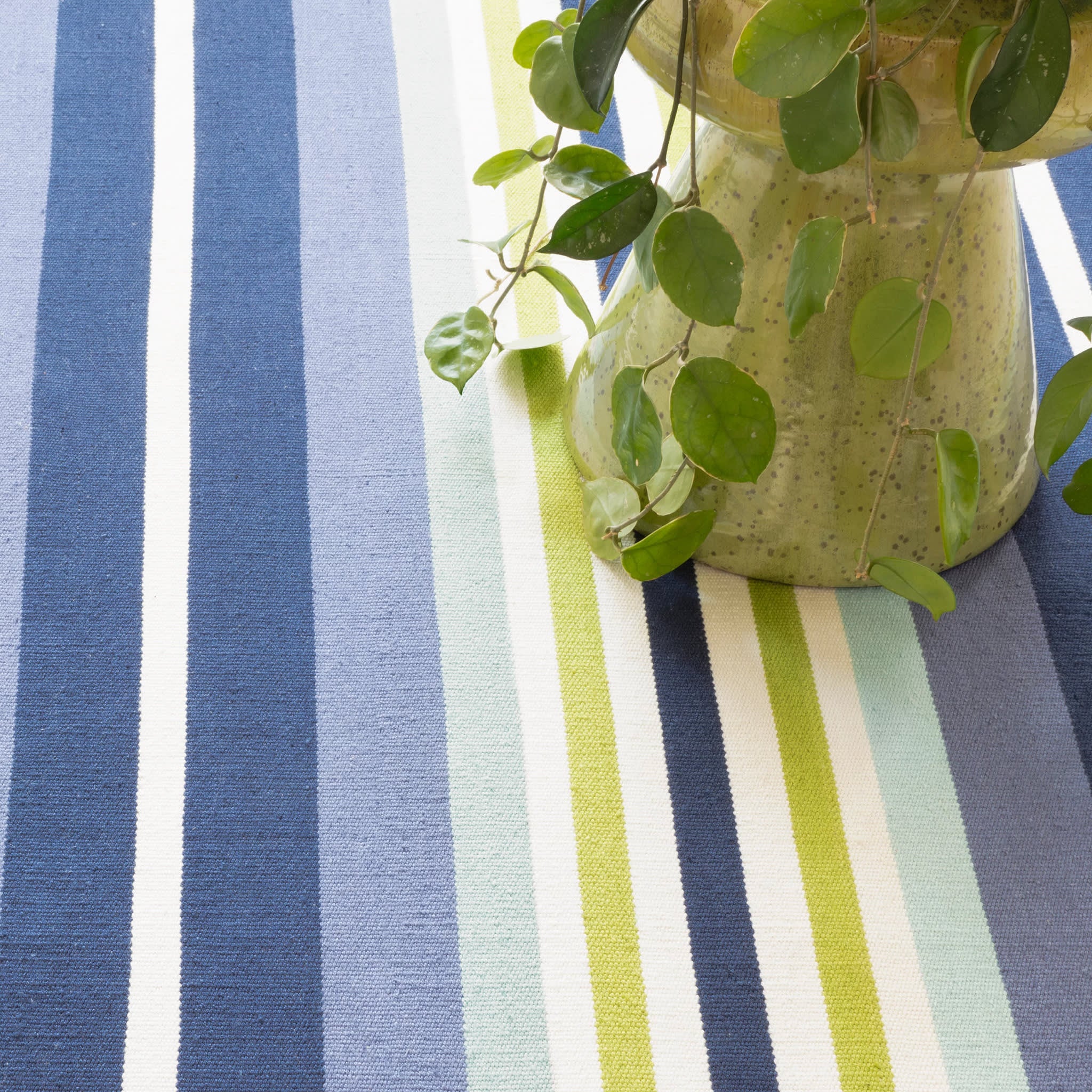 Elliot Stripe Handwoven Indoor/Outdoor Rug Swatch – Annie Selke