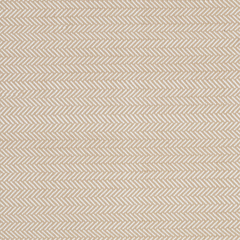 Herringbone Handwoven Indoor/Outdoor Rug Swatch | Linen/White