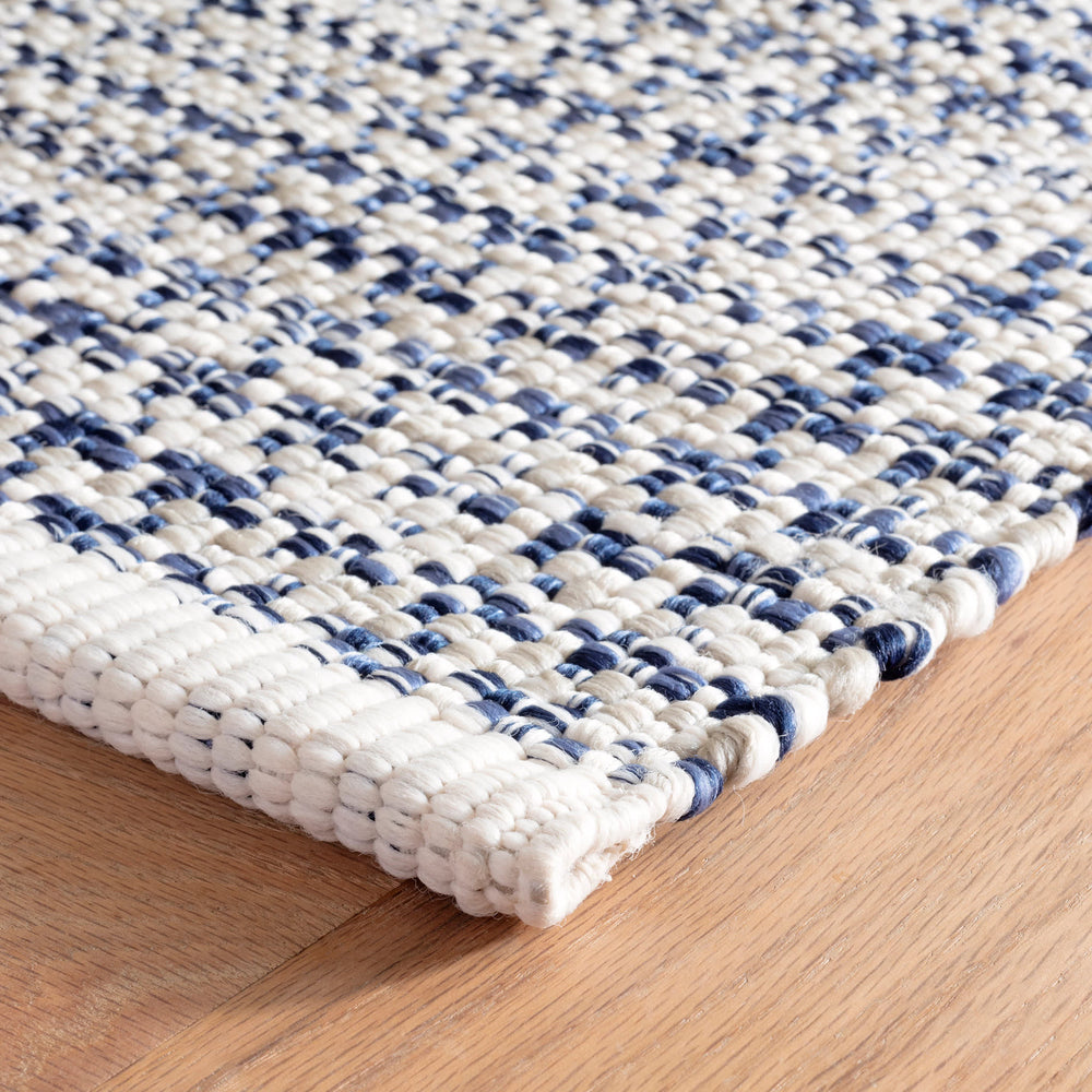 Journey Handwoven Indoor/Outdoor Rug | Blue