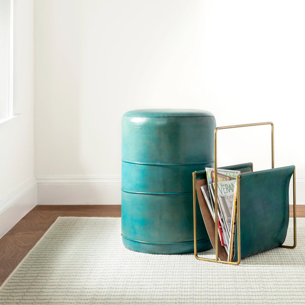 Lawrence Woven Wool Custom Rug | Seaglass