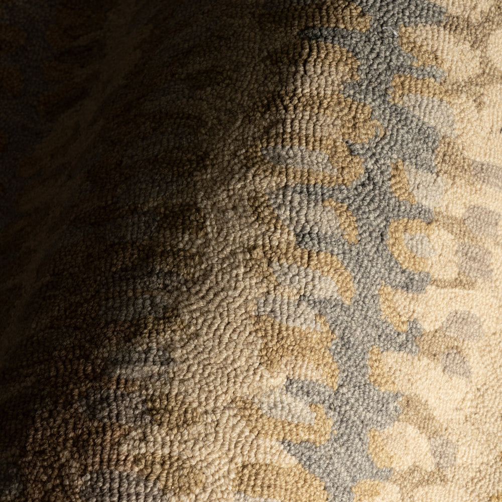 Paint Chip Hand Micro Hooked Wool Rug | Natural