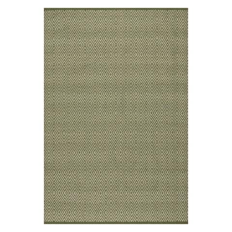 Diamond Handwoven Indoor/Outdoor Rug | Sage