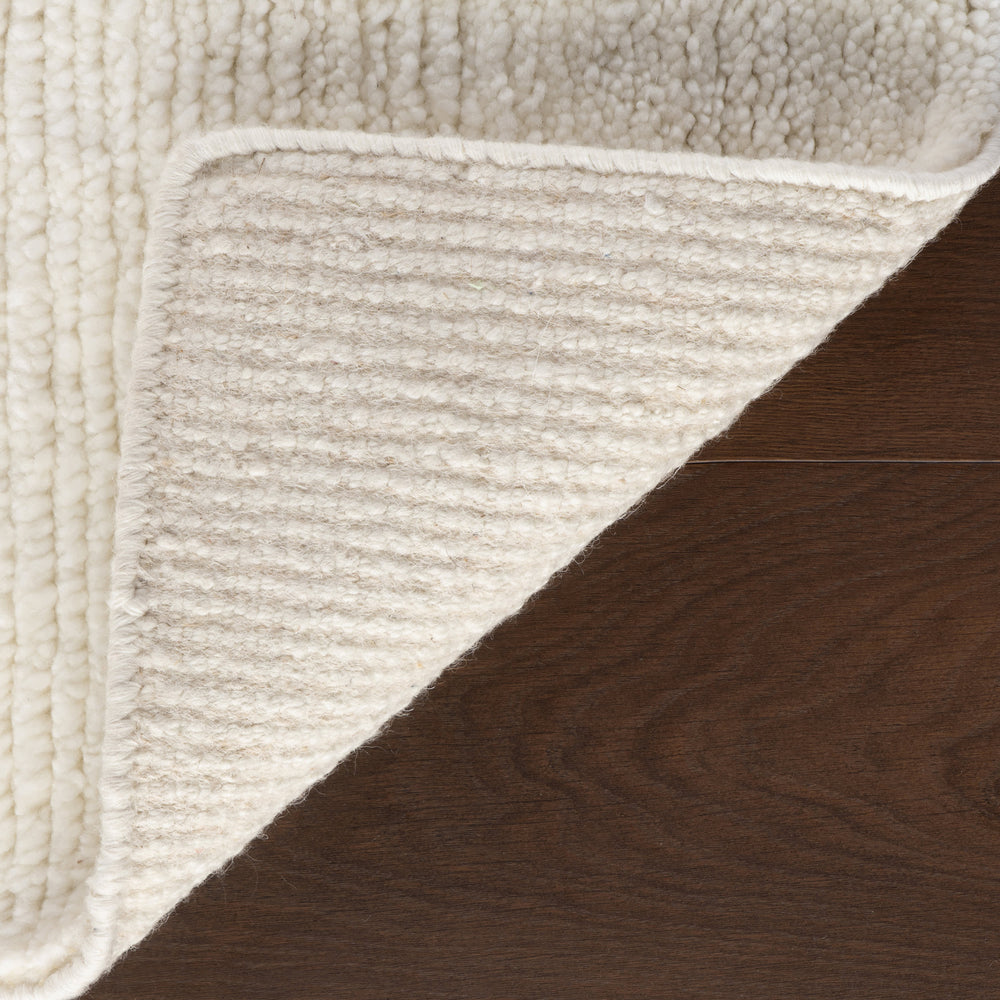 Ramsey Hand Knotted Wool Rug | Ivory