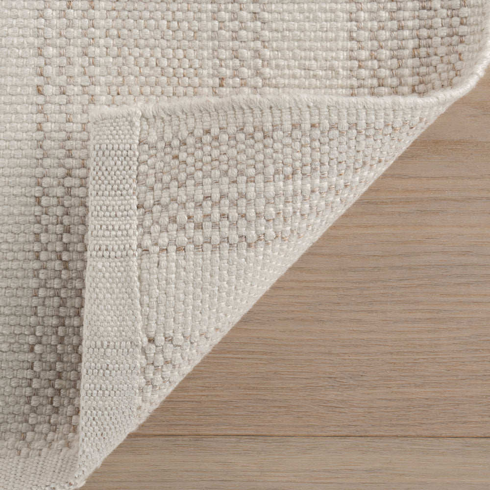 Nexel Striped Farmhouse Rug | Tan