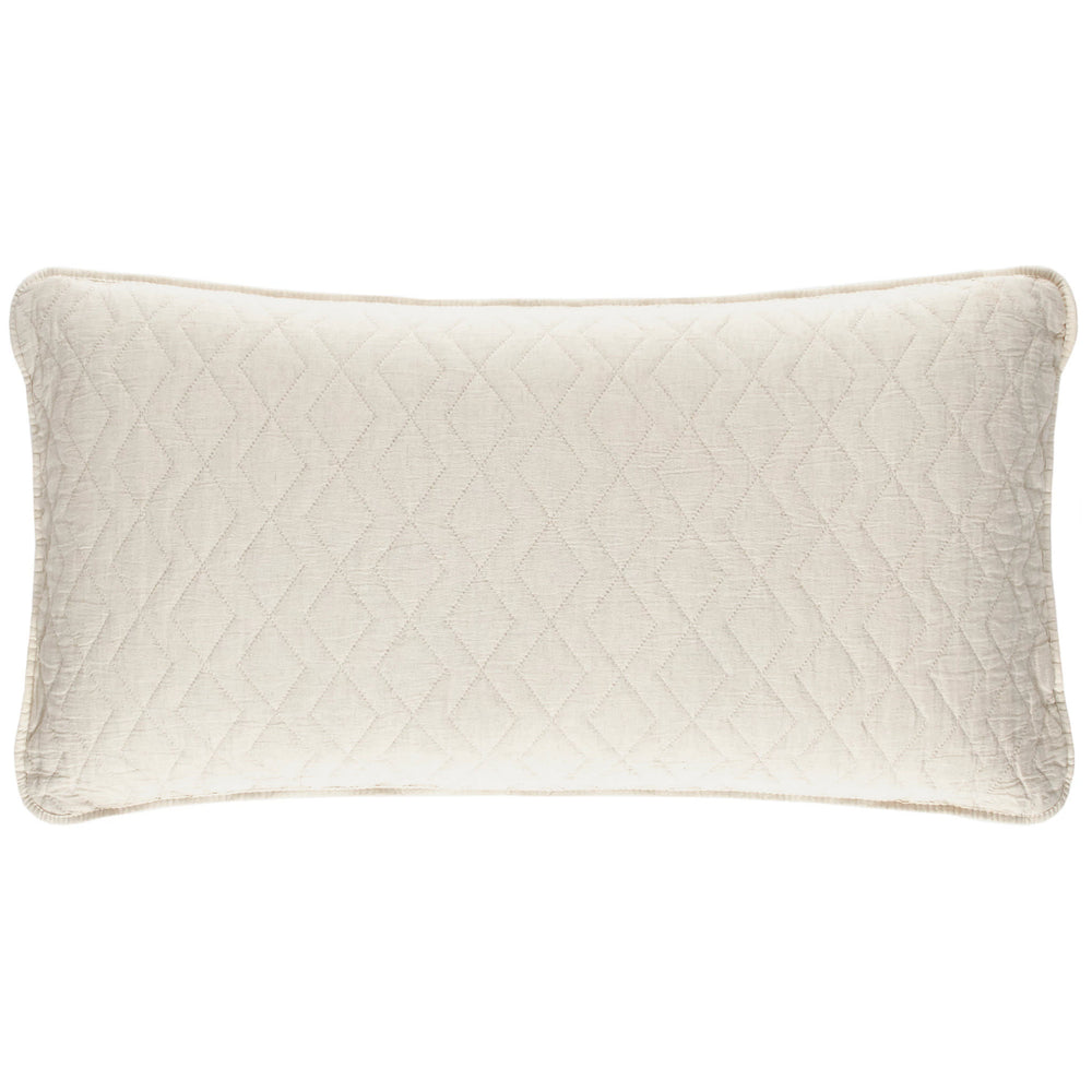 Birdie Quilted Sham | Natural
