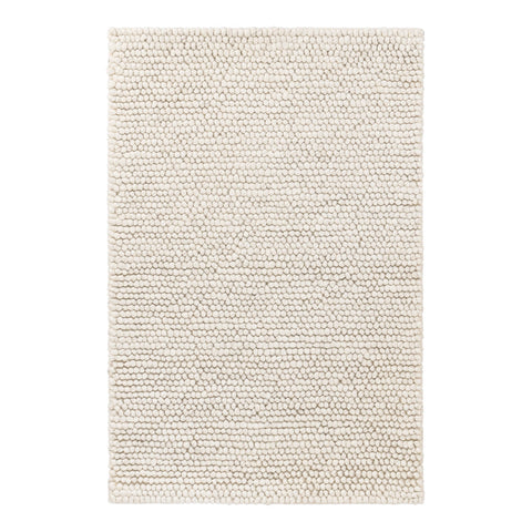 Niels Handwoven Wool/Viscose Rug | Ivory