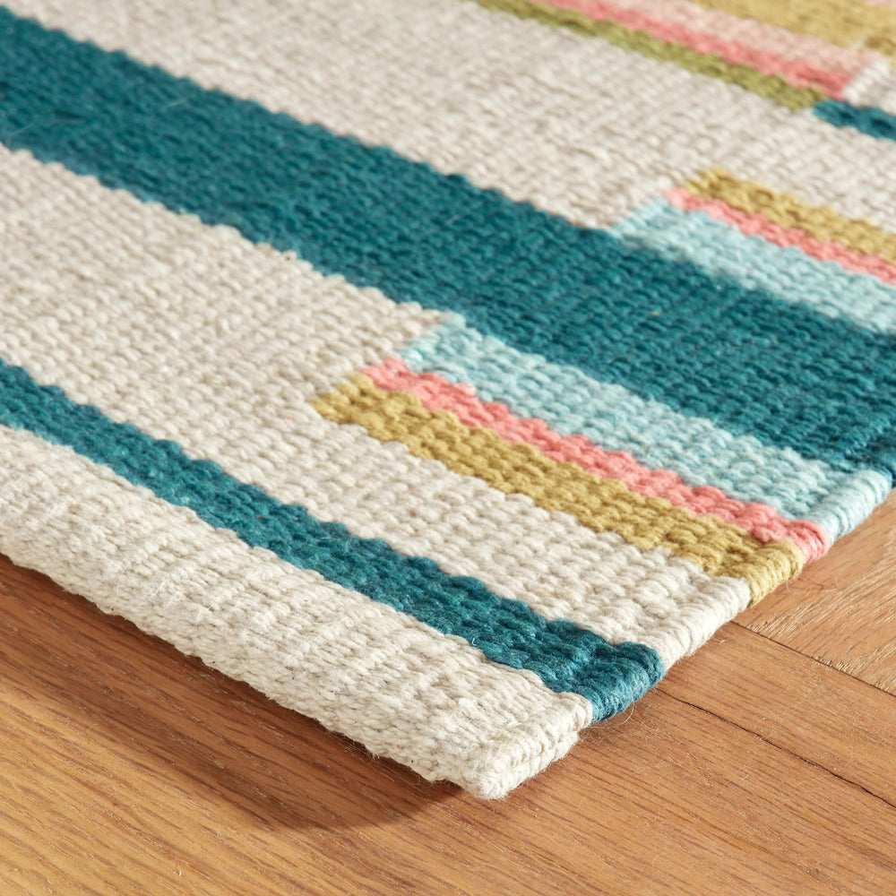 Everly Handwoven Cotton Rug | Multi