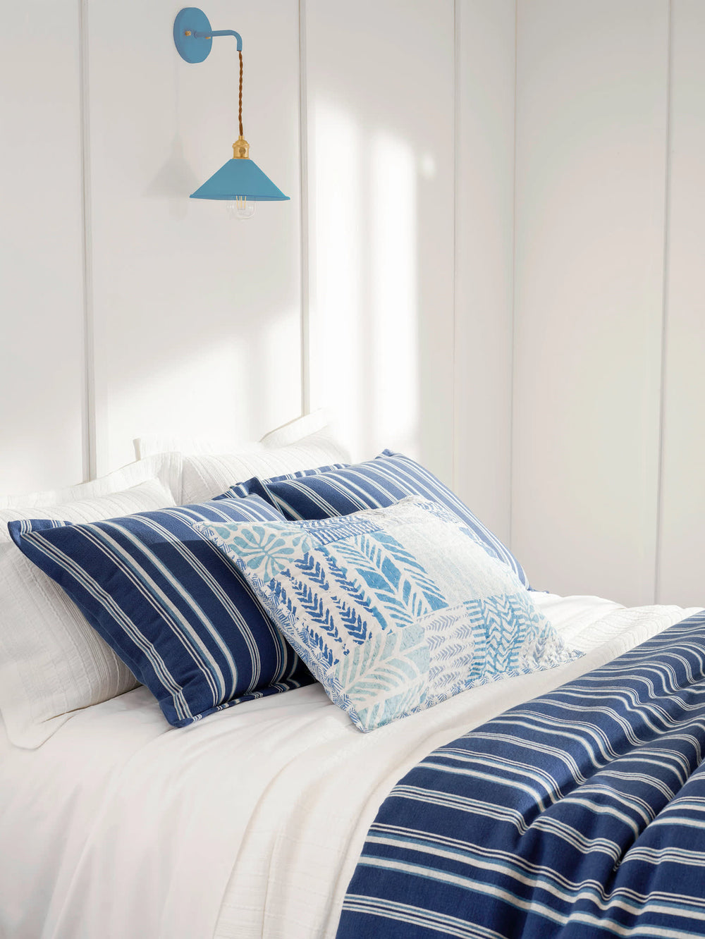 Essential Percale Sheet Set | White