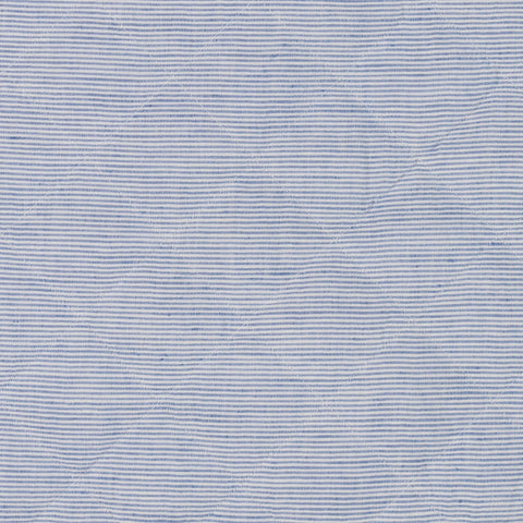 Parris Stripe Linen Quilt Swatch | French Blue