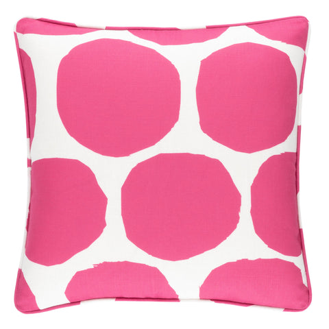 On The Spot Indoor/Outdoor Decorative Pillow Cover | Fuchsia
