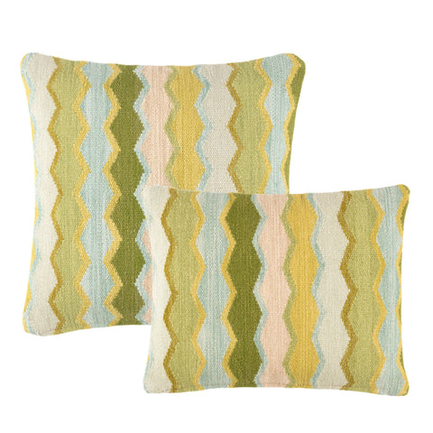 Safety Net Decorative Pillow Cover | Green