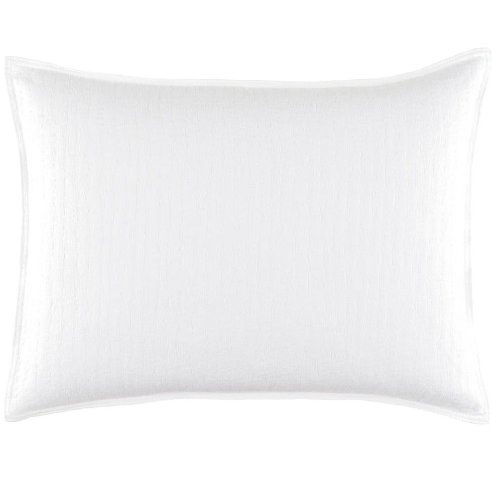Shepherd Matelasse Sham | White