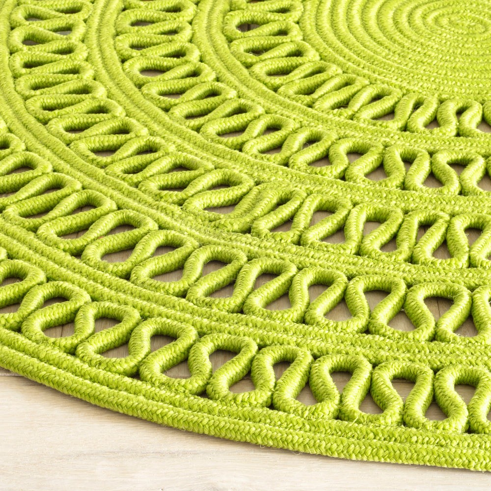 Bowline Handwoven Indoor/Outdoor Round Rug | Sprout