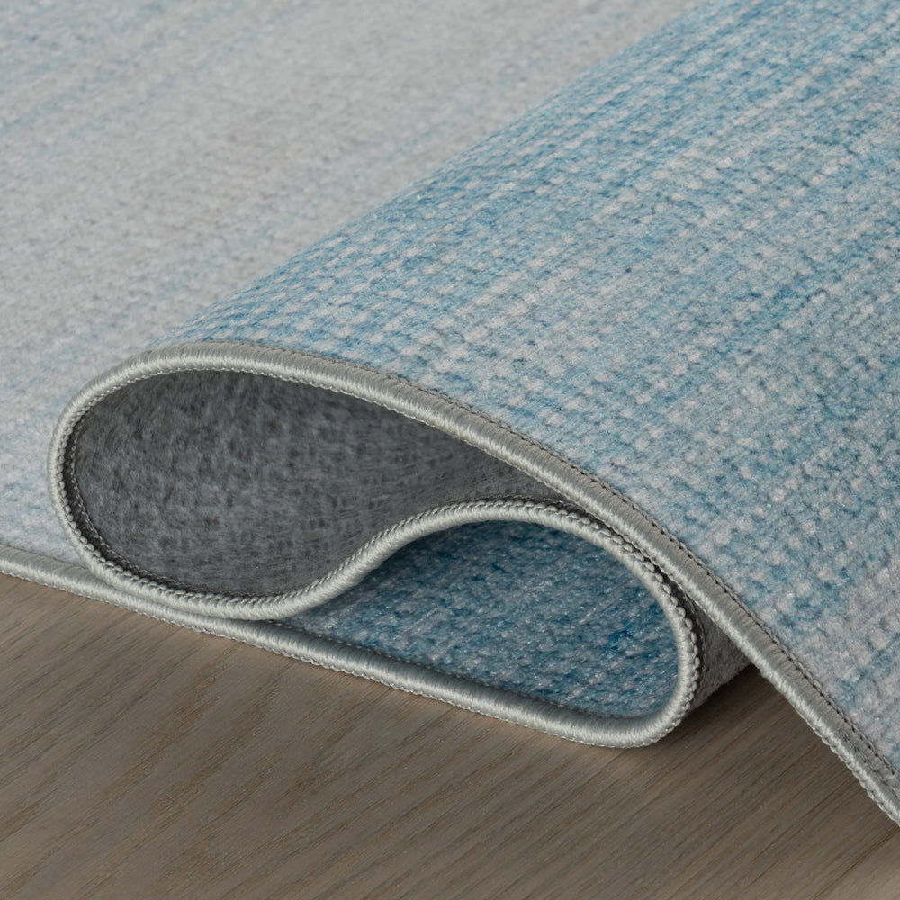 Pandora Machine Washable Rug | Sky