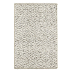 Sutton Woven Wool Custom Rug | Natural