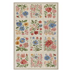 Solari Floral Indoor Rug | Multicolor