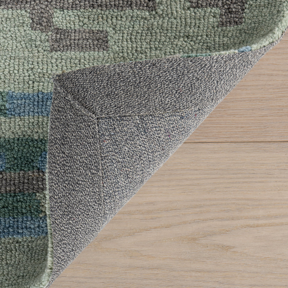 Maraza Modern Geometric Indoor Rug | Blue