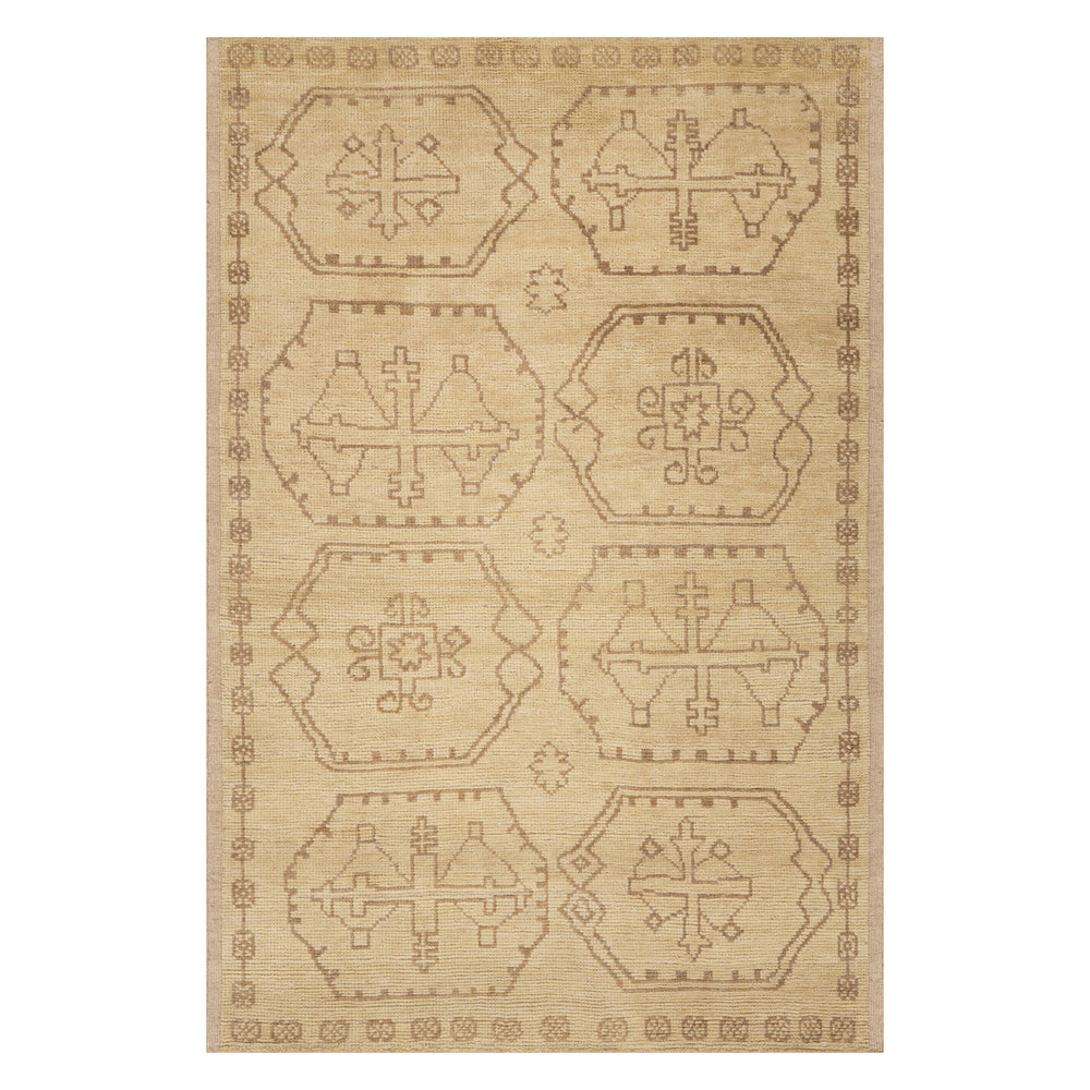 Yaria Traditional Vintage Rug | Beige