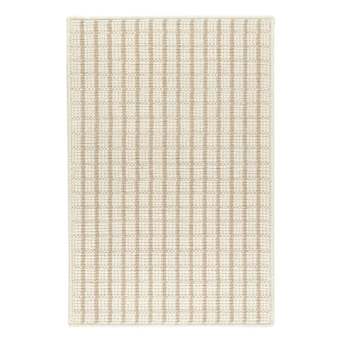 Lawrence Woven Wool Custom Rug | Natural
