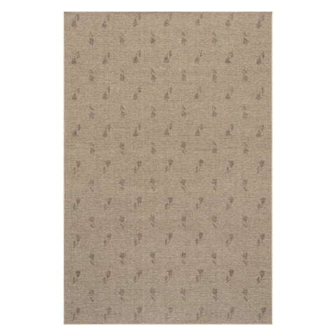 Flora Floral Washable Rug by Nate Berkus | Burgundy