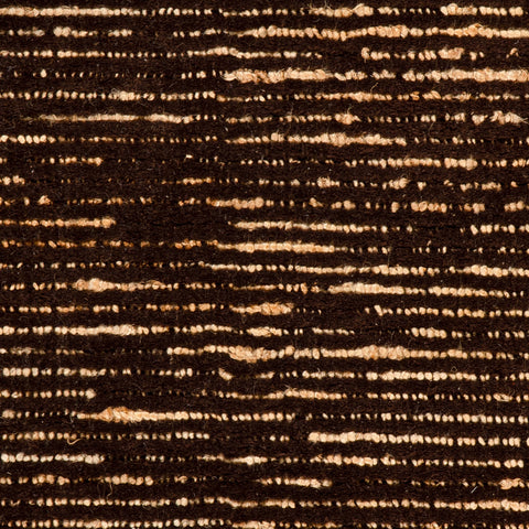 Vicart Modern Striped Bohemian Rug Swatch | Brown