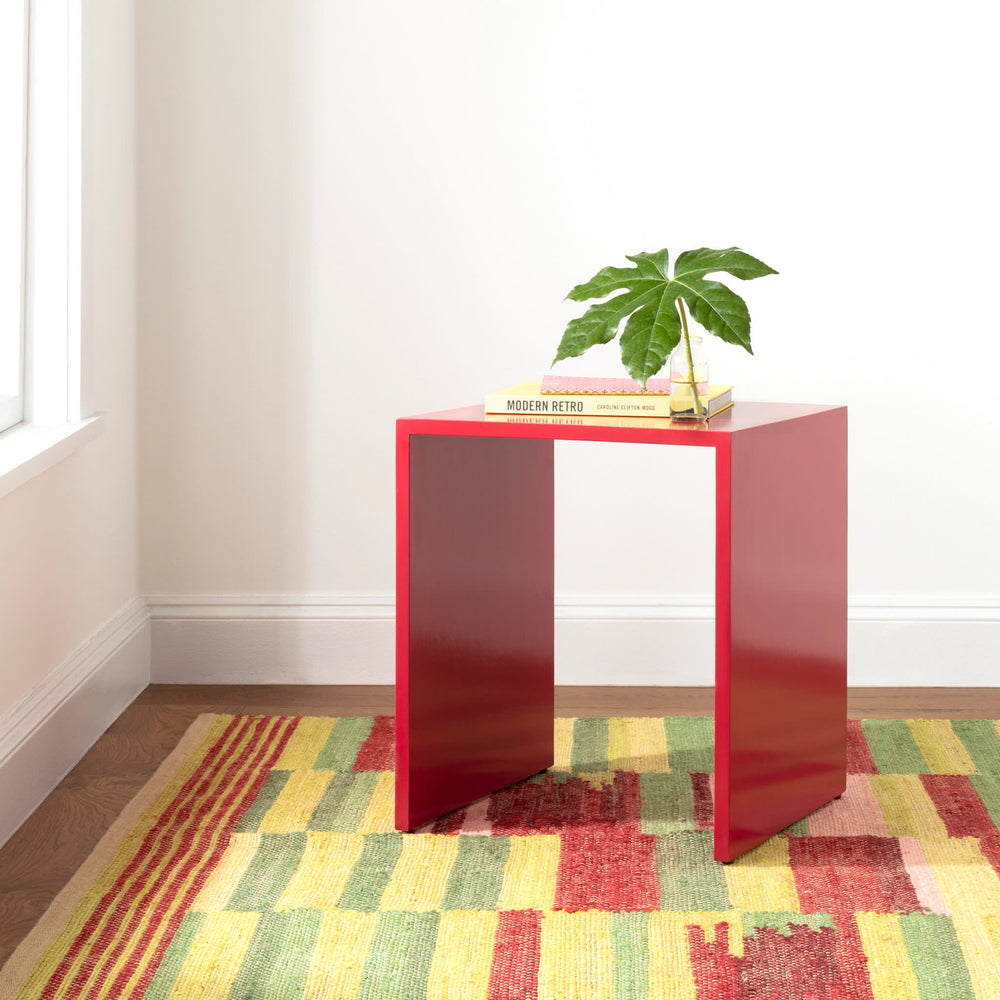 Time Out Handwoven Jute Rug | Green