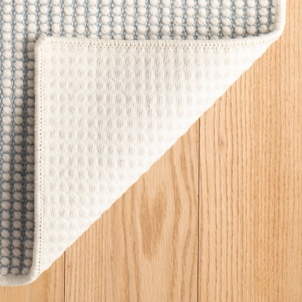 Pixel Woven Sisal/Wool Custom Rug | Sky