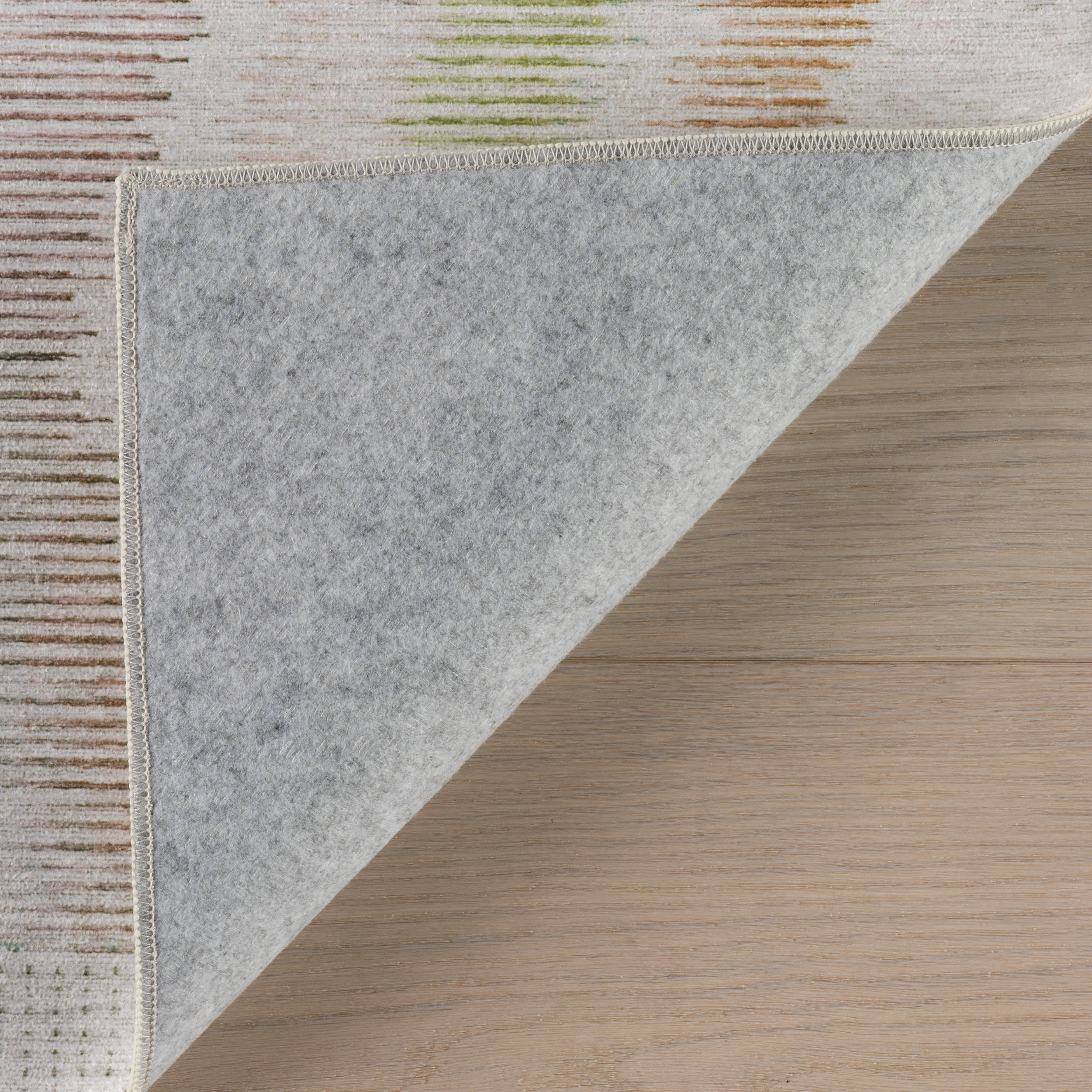 Chevron Machine Washable Rug | Multi – Annie Selke