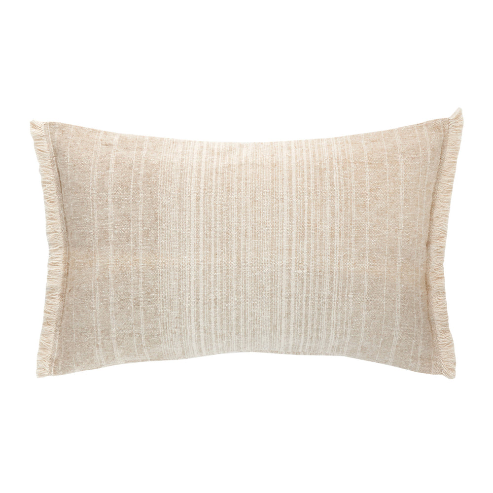 Oliver Ombre Decorative Pillow Cover | Natural