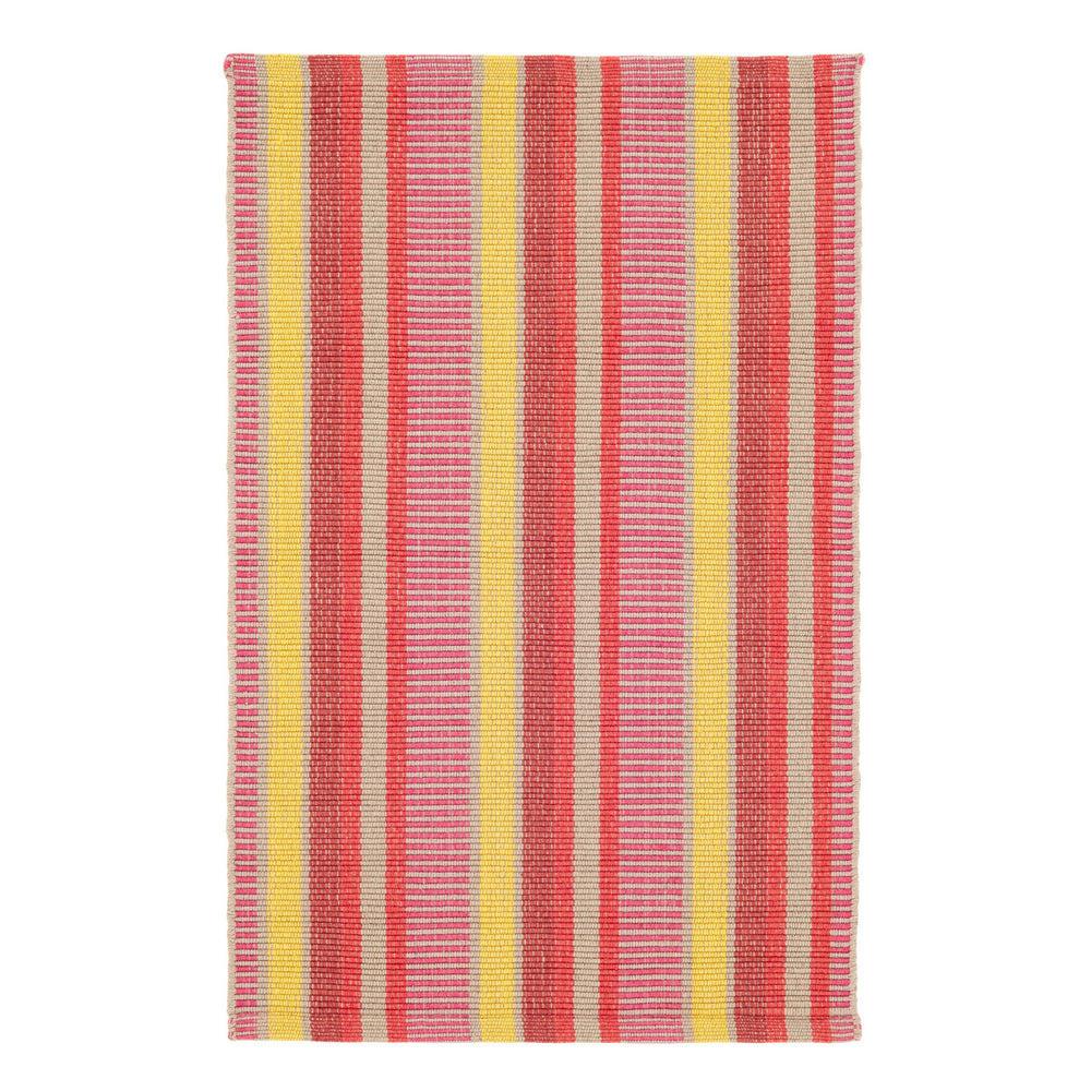 Always Greener Handwoven Indoor/Outdoor Rug | Red/Yellow