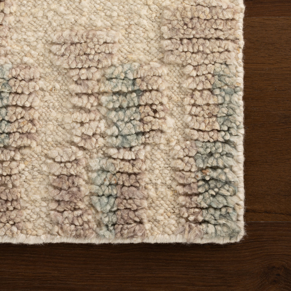 Lalita Abstract Bohemian Rug | Teal