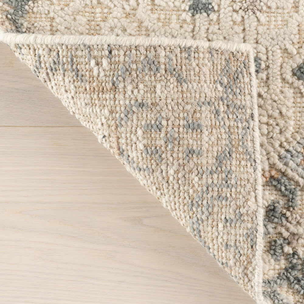Emory Hand Knotted Wool Rug | Ivory