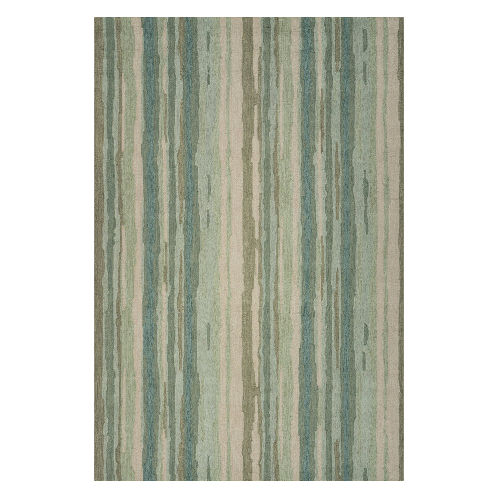 Zare Transitional Abstract Indoor Rug | Blue
