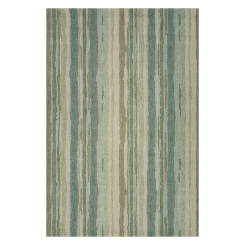 Zare Transitional Abstract Indoor Rug | Blue