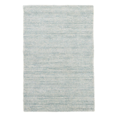 Quartz Handwoven Viscose/Cotton Rug | Ocean