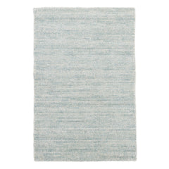Quartz Handwoven Viscose/Cotton Rug | Ocean
