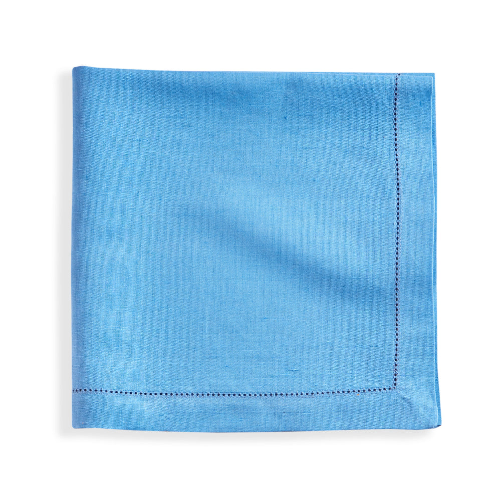 Haven Hemstich Napkin Set of 4 | French Blue