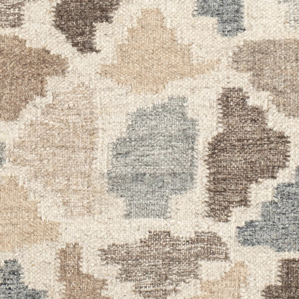 Rufus Stone Kilim Handwoven Wool Rug Swatch | Natural