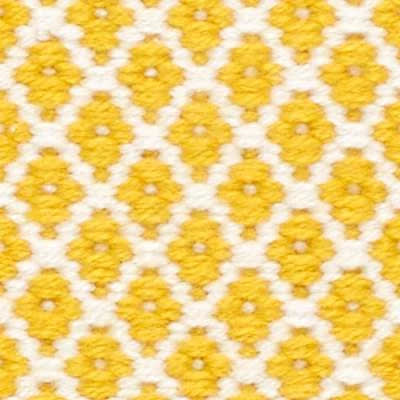 Mainsail Handwoven Indoor/Outdoor Rug Swatch | Yellow