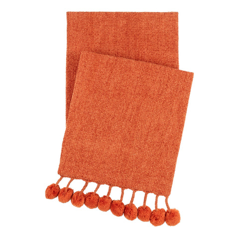 Bauble Chenille Throw | Spice