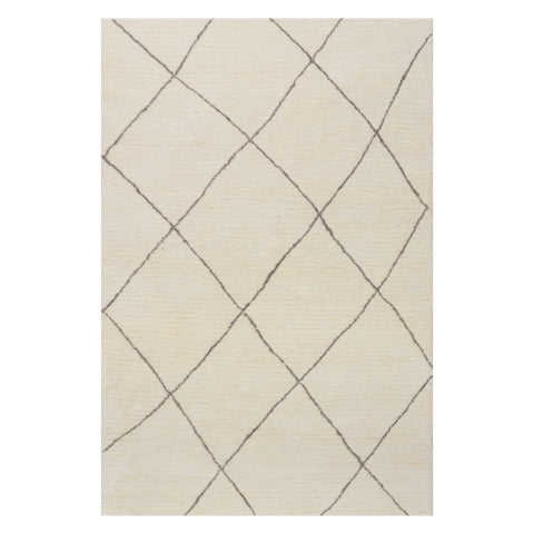 Seabrook Hand Tufted Wool Rug | Ivory