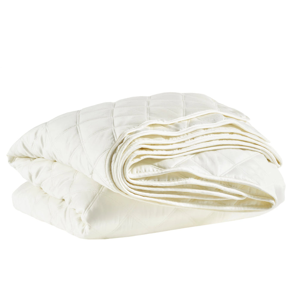 Silken Solid Ivory Core Bedding Bundle | None