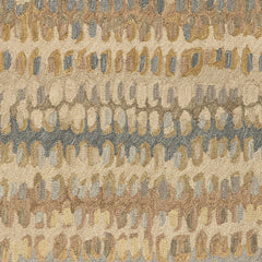 Paint Chip Hand Micro Hooked Wool Rug Swatch | Natural