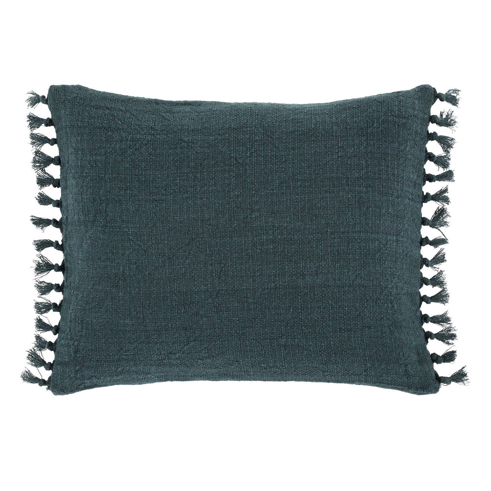 Evelyn Linen Decorative Pillow Cover | Everglade