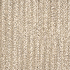 Onyssia Textured Modern Custom Rug | Grey Linen