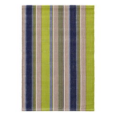 Marina Stripe Handwoven Indoor/Outdoor Rug | Multi