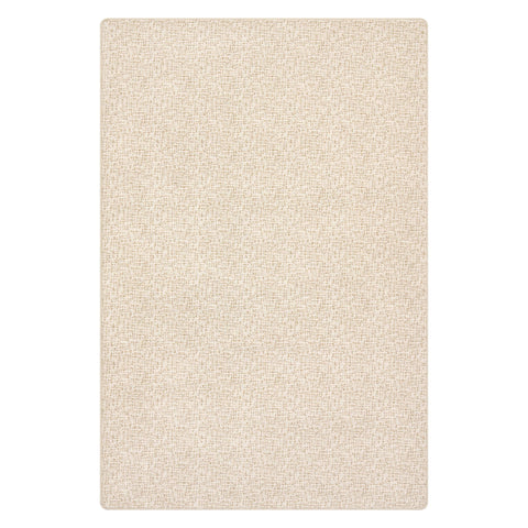 Eider Micro-Crosshatch Custom Rug | Light Beige