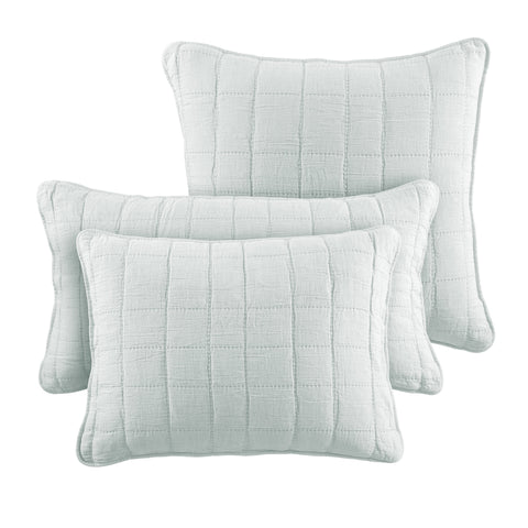 Monet Quilted Sham | Sky
