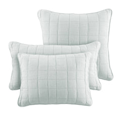 Monet Quilted Sham | Sky