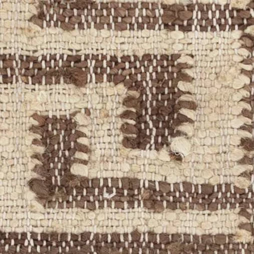 Auricula Handwoven Jute Rug by Bunny Williams Swatch | Brown